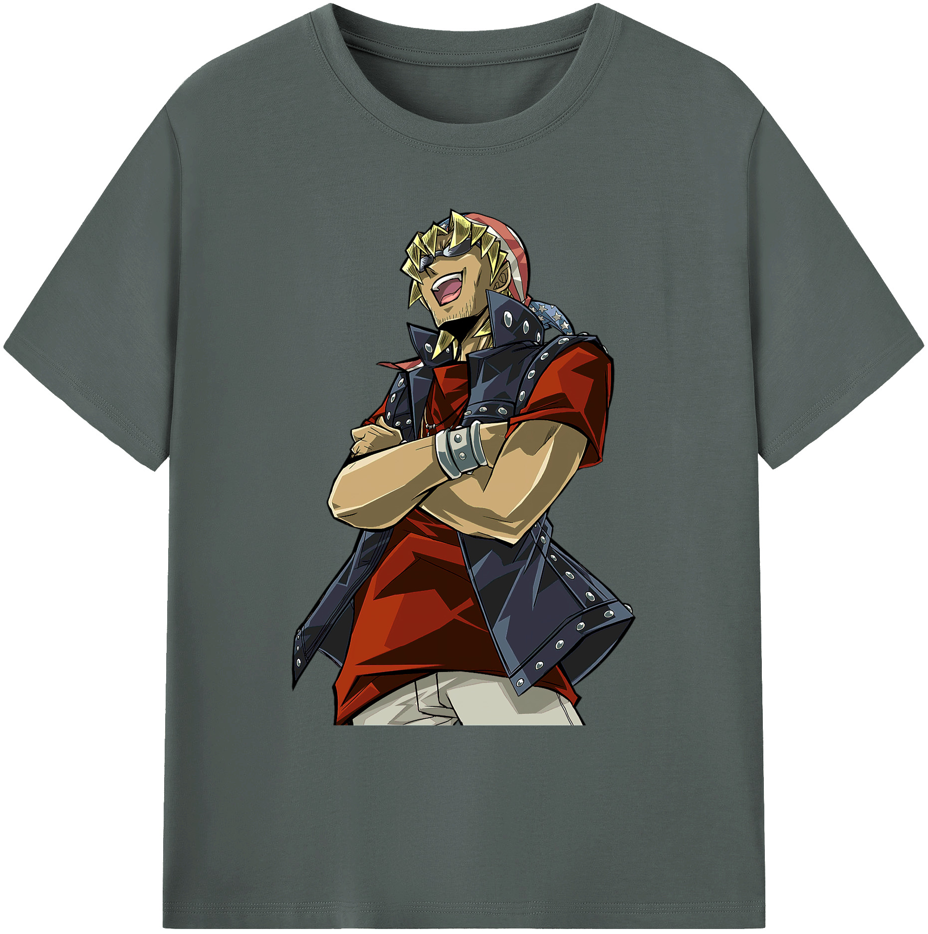 （画像用） 遊☆戯☆王 Yu-Gi-Oh! 綿100％ メンズ半袖Tシャツ｜肌触りやわらか＆通気性